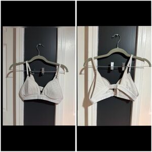 Lululemon white wireless bra